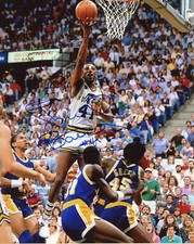 Thurl Bailey   Autographed 8x10  Utah Jazz    Free Shipping   #5