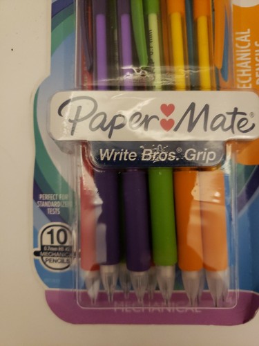 2x Paper Mate Write Bros. 10pk #2 Mechanical Pencils - Assorted Colors 20 Total - Picture 3 of 4