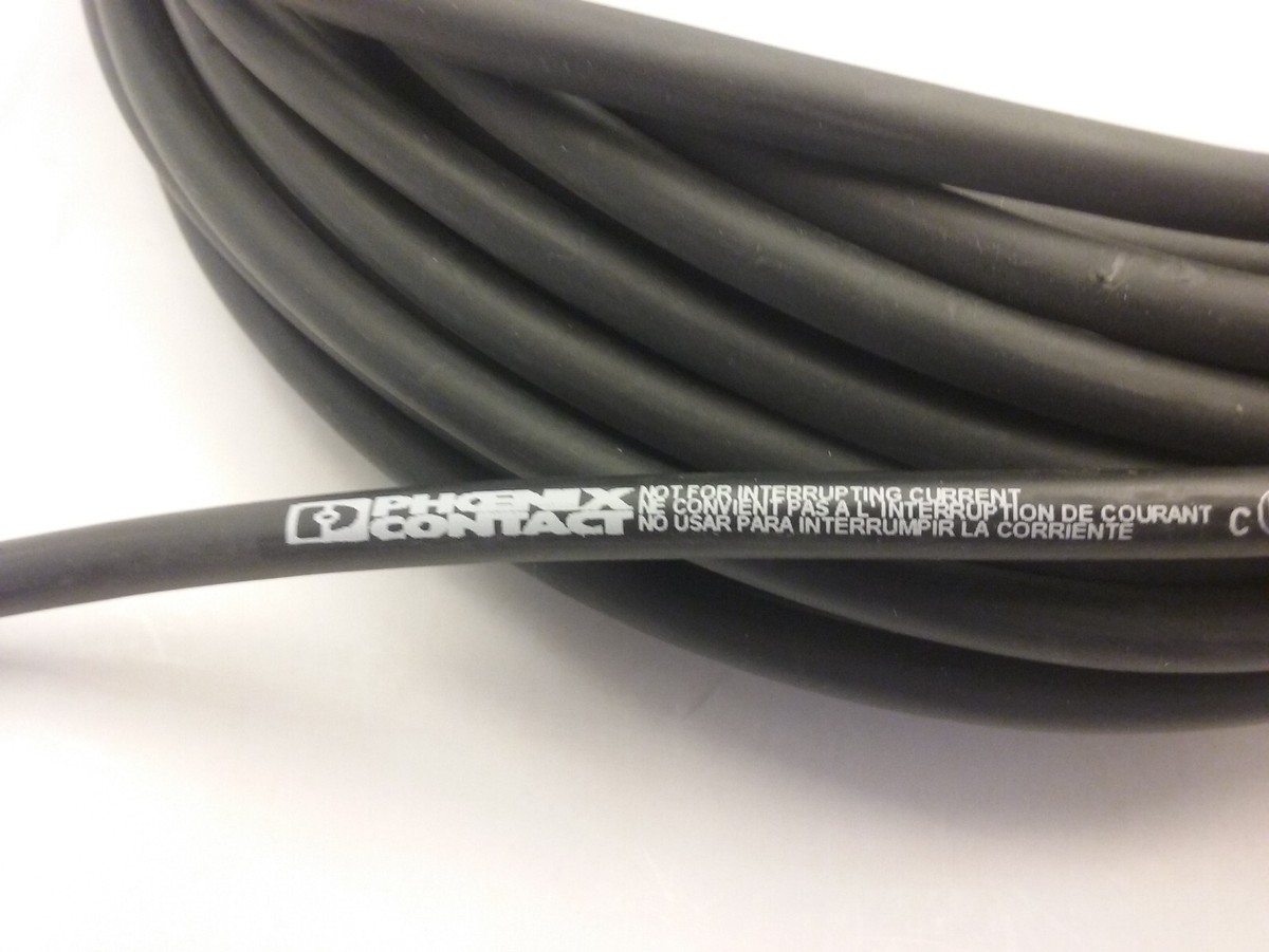 PHOENIX CONTACT 41VB E221474 CABLE STRAIGHT FEMALE CONNECTOR