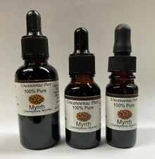 Myrrh  100% Pure Essential Oil ISO Certified GMP Accredited Non GMO