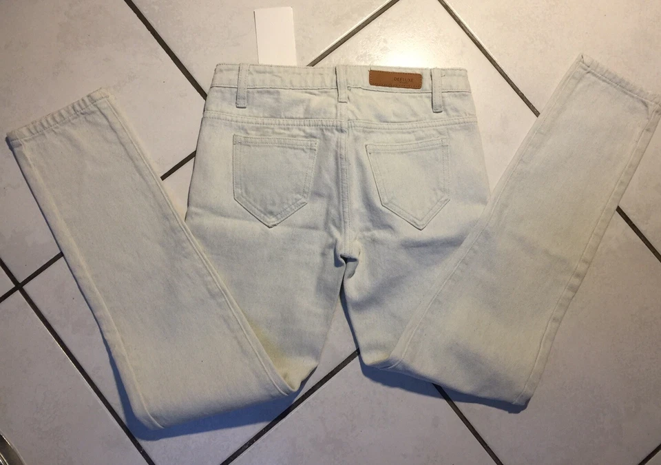 LOT FILLE 12 ANS JEAN DEELUXE neuf top 2 CALVIN KLEIN 1 G.STAR - Photo 4/4