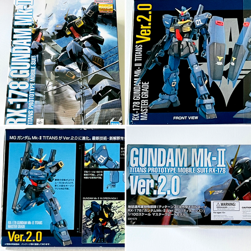 RX-178 Gundam Mk-II Ver 2.0 Titans 1/100 Master Grade MG Gunpla Model Kit Zeta