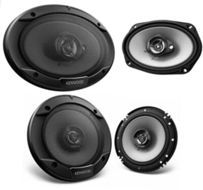 Kenwood KFC-S1666 6.5”+Kenwood KFC-S6966 6X9” Super Loud Car