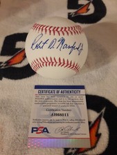 Rob Robert Manfred Signed SIGNED OFFICIAL OML Baseball MLB Commissioner PSA COA 