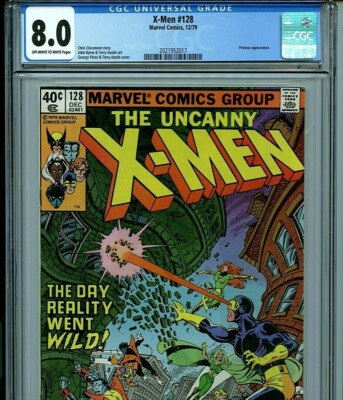 Uncanny X-Men #128 CGC 8.0 VF 1979 Marvel Comics Amricons