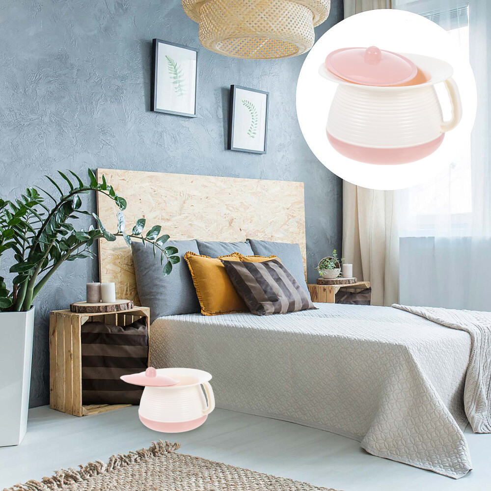 Chamber Pot for Adults Urinal Women Spittoon with Lid Universal eBay