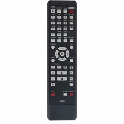 New NC003UD NC003 Replaced Remote for Magnavox MDR557H/F7 MDR533H/F7 MDR535H/F7