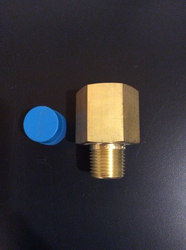 Swagelok B-12-RA-8 Brass Pipe Fitting, Reducing Adapter, 3/4 in. Female NPT x 1/ - 第 3/3 張圖片