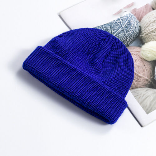 Solide Beanie Wollmützen Warme Mützen Kalte Hüte Strickmütze Männer Frauen æ - Bild 17 von 37
