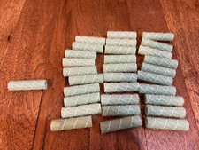 Vintage Hair Curlers Brush Mesh Rollers- Lot of 31