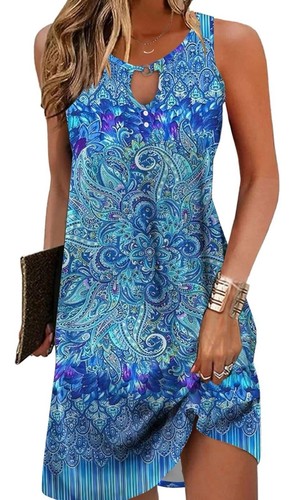 Etcyy Floral Printed Dress