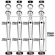Stainless Steel Penis Insert Plug Stretcher Urethral Hollow Penis Plug Dilator