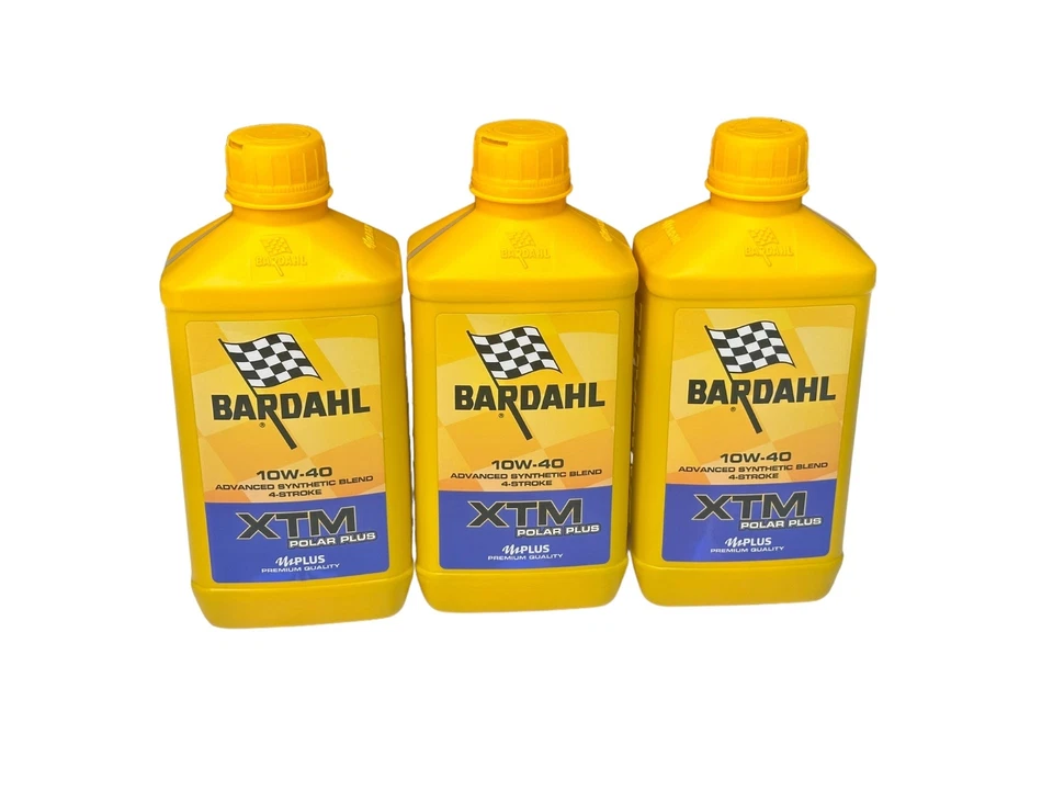 Kit de servicio 3 Lt Bardahl Xtm 10W40 aceite + filtro KAWASAKI Klx 110/125 '02-22 Foto 4 de 4