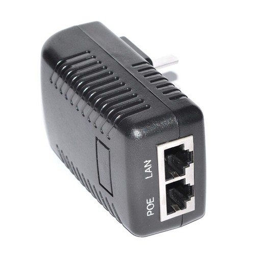 48 V 0,5 A US Wandstecker POE Injektor Ethernet Adapter IP Telefon Kamera Netzteil - Bild 4 von 4