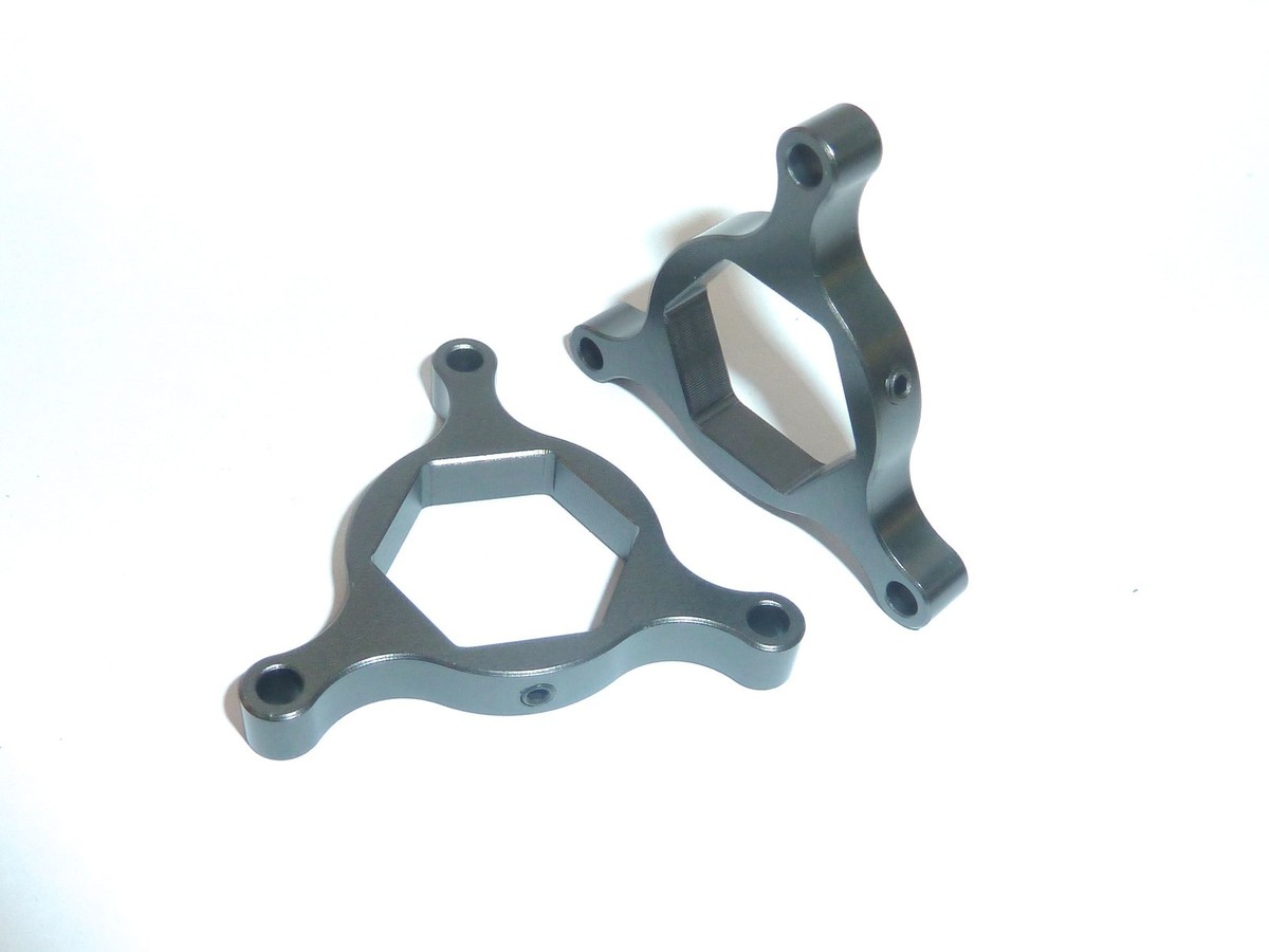 FORK PRELOAD ADJUSTERS GREY 19MM KAWASAKI ZX6R NINJA 2007