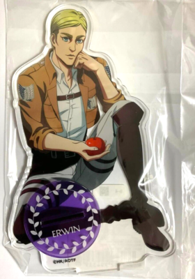 Attack On Titan Kuji Mate Acrylic Stand Figure Erwin Smith Isayama