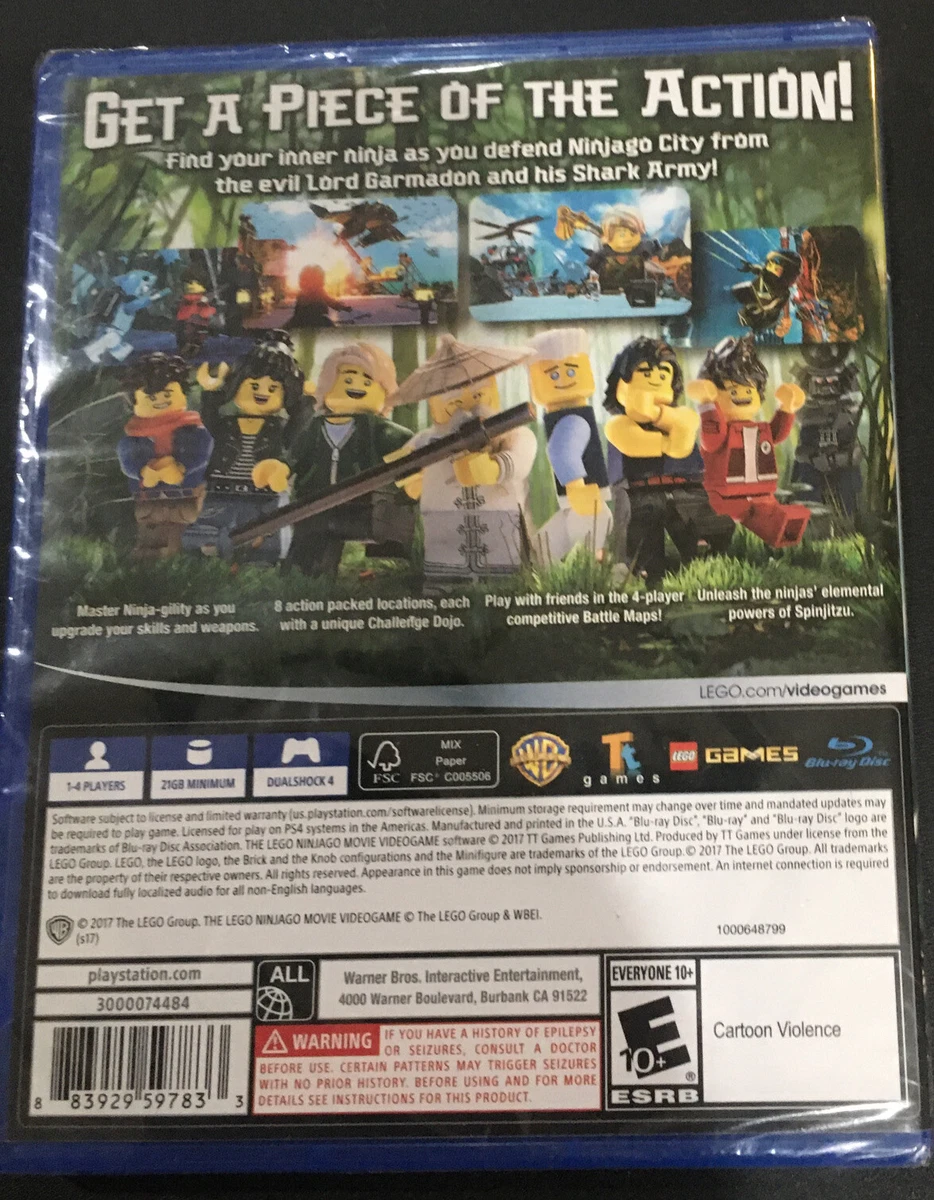 Lego ninjago ps4 4 player sales