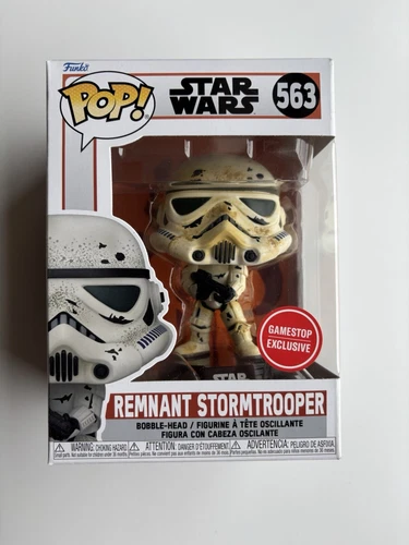Funko POP Star Wars REMNANT STORMTROOPER GameStop Exclusive 563