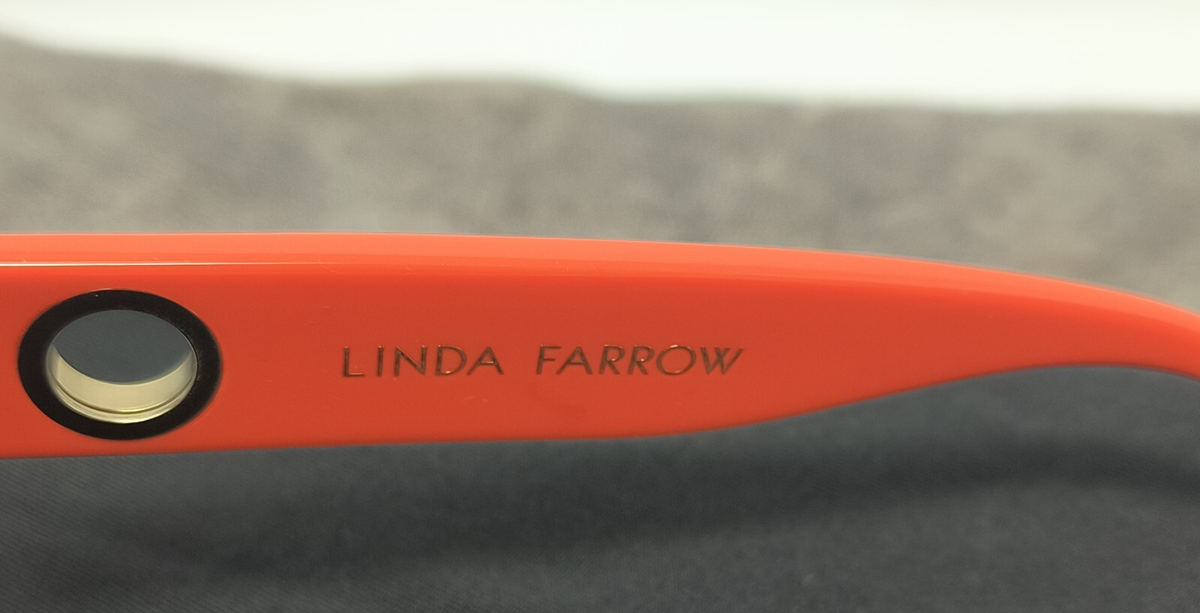Linda Farrow Luxe Amber Acetate Sunglasses Animal Print  display picture 1
