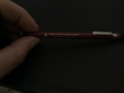 7-11 Insurance Program Lead Pencil Advertising Promo Item