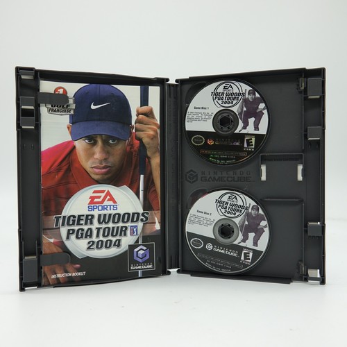 Tiger Woods PGA Tour 2004 Nintendo GameCube Complete W/ Instructions Cib Tested - Picture 4 of 6