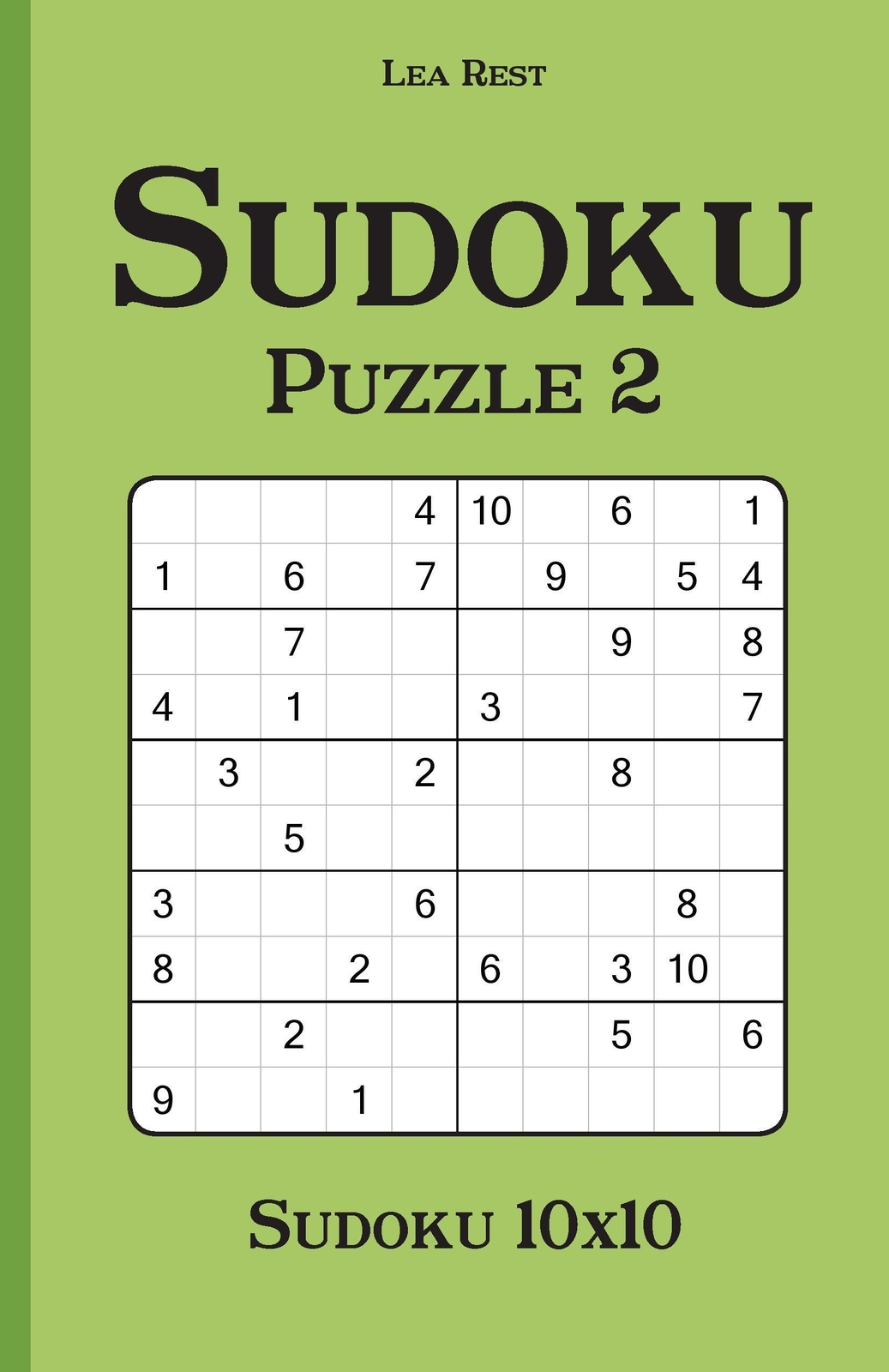 Thumbnail - Sudoku Puzzle 2 | Sudoku 10x10 | Lea Rest | Taschenbuch | Paperback |
