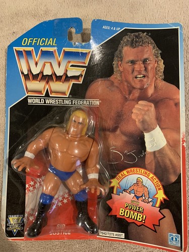 WWF Hasbro Sid Justice | Series 5 1993 | Sealed on...