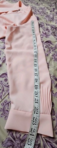 Anne Klein cherry blossom blouse Size US 0X, UK 18 Long sleeve Polyester - Picture 10 of 10
