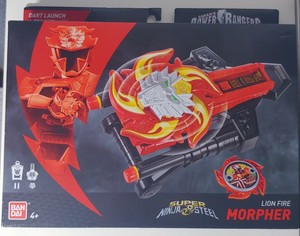 power rangers ninja steel lion fire morpher