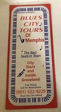 Blue City Tours Of Memphis Elvis Presley Travel Brochure BR10