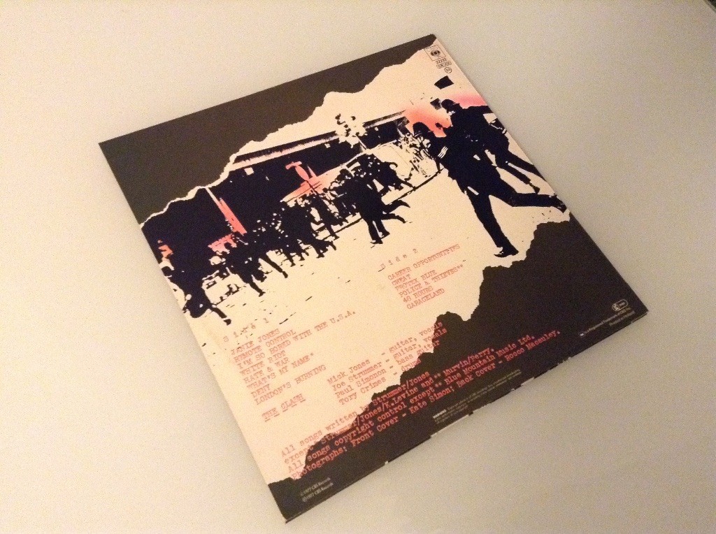 THE CLASH - THE CLASH - LP - CBS 32232 Stampa Olandese Originale