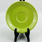 Fiesta Chartreuse Saucer 5.75" Yellow Homer Laughlin Fiestaware HLC