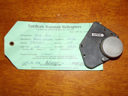 Breeze Eastern Helicopter Knob SP-2737-1 - Picture 2 of 2