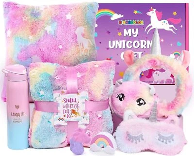 TOYSSA Einhorn Geschenke für Mädchen 5 6 7 8 9 10 11 Jahren Leuchtend Einhorn