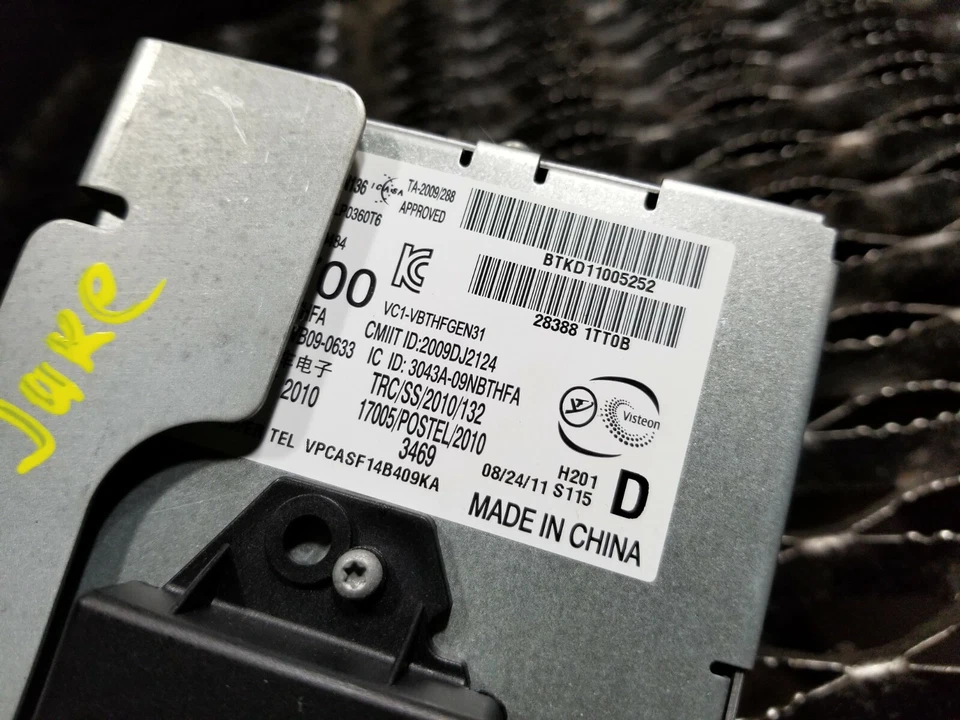 11 12 13 14 NISSAN JUKE BLUETOOTH МОДУЛЬ УПРАВЛЕНИЯ 28388-1TT0B OEM - Изображение 3 из 4