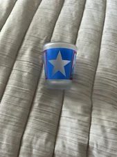 Vintage Texas Bluebonnets/Dallas Cowboys Shot Glass