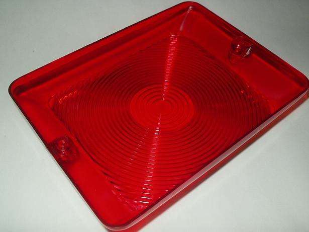 Series 84/85 Red Bargman Tail Light Lens Replacement Lens (1) | 34