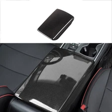For Honda Accord 18-22 Carbon Fiber Style Central Console Armrest Box Cover Trim