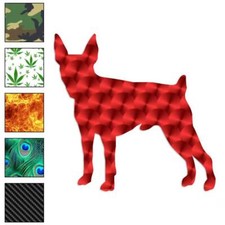 Toy Fox Terrier Dog Breed, Vinyl Decal Sticker, 40 Patterns  3 Sizes, 2021