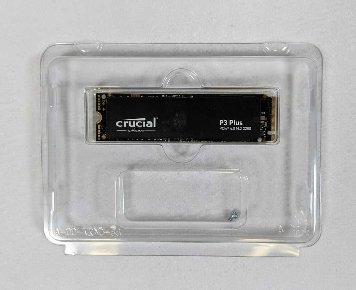 Crucial P3 PCIe Gen3 NVMe SSD de 500 GB, hasta 3,500 MB/s de lectura, compatible con portátiles y de escritorio (PC), unidad de estado sólido - CT500P3SSD8