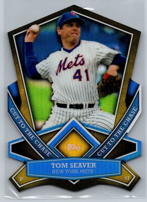 2013 Topps Tom Seaver  ''Cut To The Chase'' Die-Cut Refractor  #CTC-29 MINT