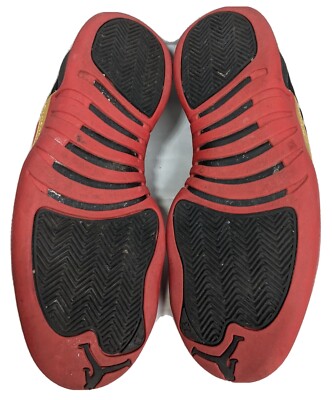 black red and gold 12s