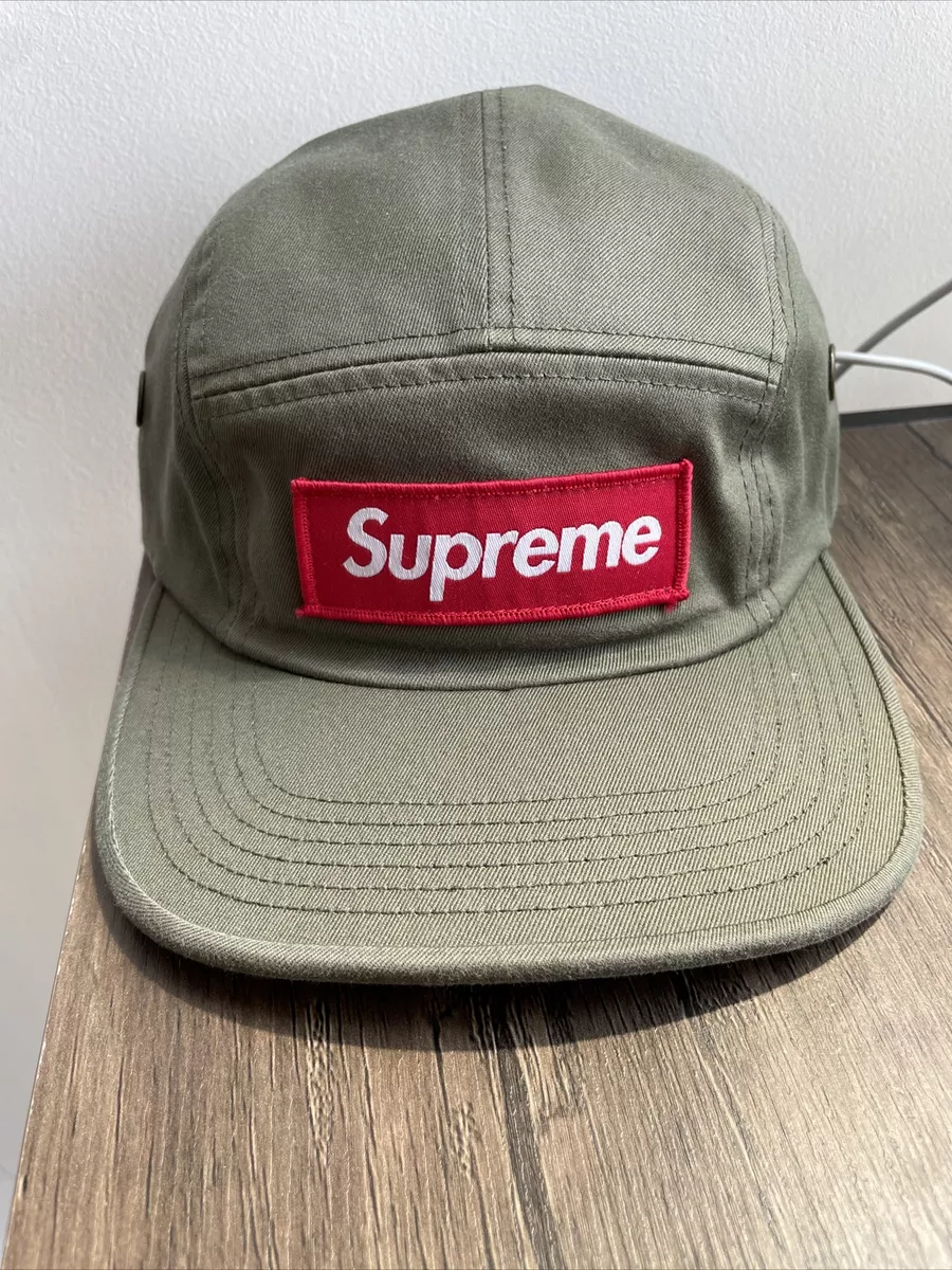 SUPREME 5 PANEL CAMP CAP 'OLIVE' FW13