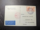 1930 Germany Airmail LZ 127 Graf Zeppelin Postcard Cover to Harzdorf Bohmen — photo 2