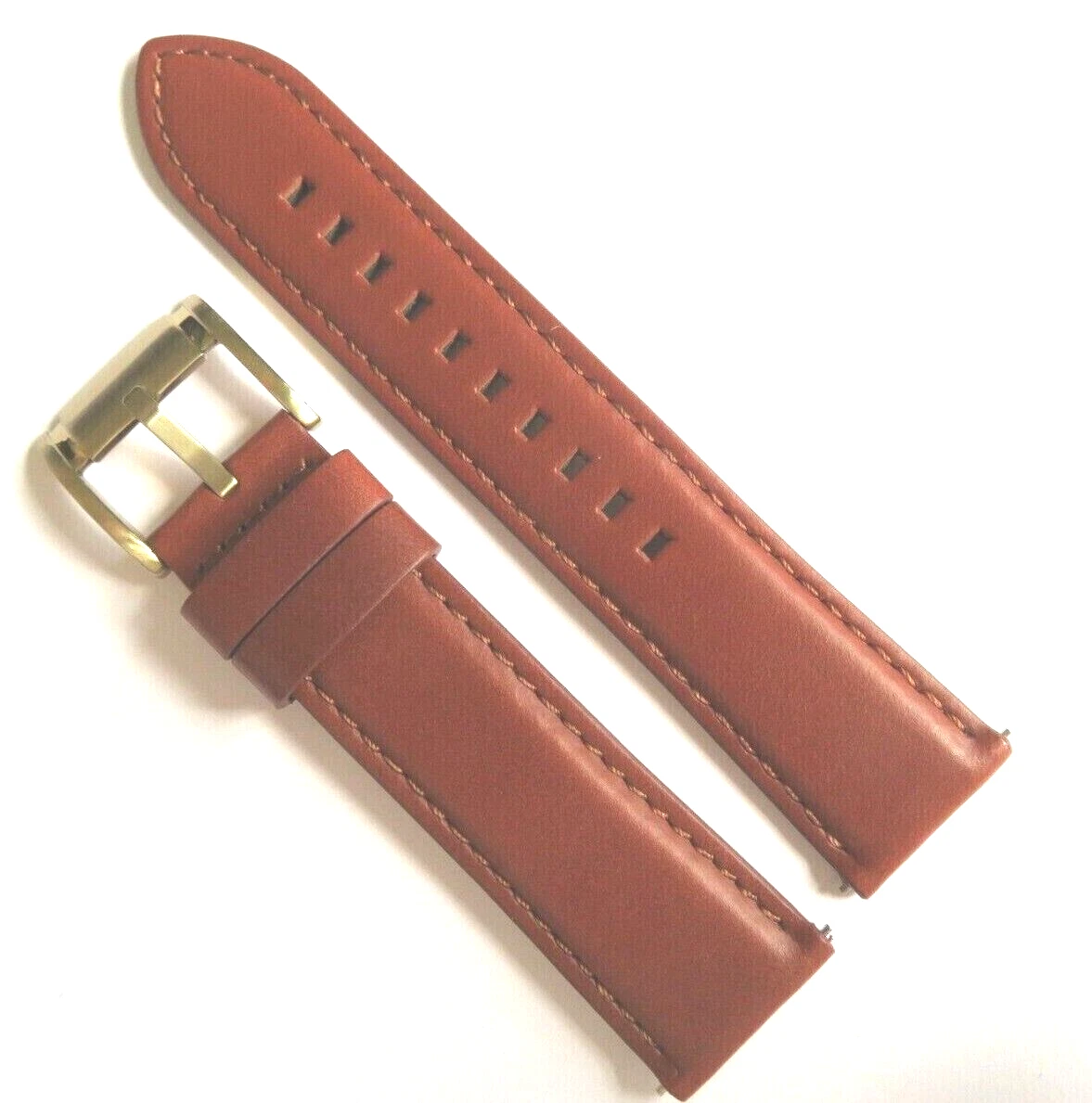 Fossil Original Spare Leather Strap BQ2404 Watch Band Watch Strap Braun Brown