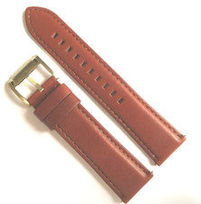 Fossil Original Replacement Leather Strap BQ2404 Watch Band Brown