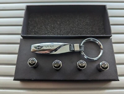 Mini Cooper Countryman Car Fob Leather Metal Keyring Key Chain Logo GIFT UK