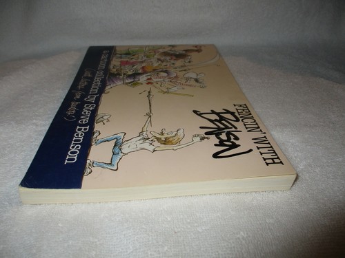 Fencin' With Benson: A Cartoon Collection by Steve Benson (1984, PB, Signed - Foto 4 di 7