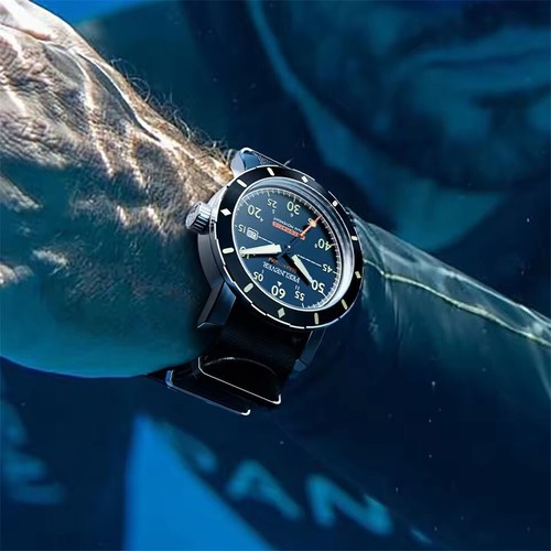 FEELNEVER Men Automatic Mechanical Watch Diving Nylon Sapphire Crystal Watches - Bild 10 von 23