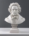 Beethoven Bust Sculpture - Musician Statue - Antique Statue (28 cm / 11")